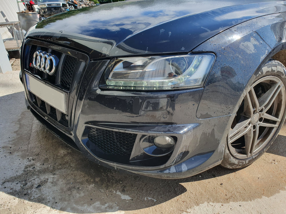 Audi tulede lõpptulemus päevavalguses.